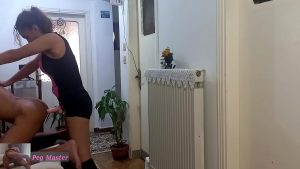 Mẹ kế bắt tôi địt bằng cu giả