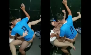 Lộ clip chịch nhau trong wc